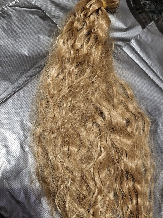Other - NEW BLONDE CLIP IN HAIR EXTENSIONS LENGTH 22"